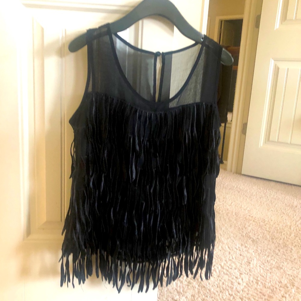 Fringed top